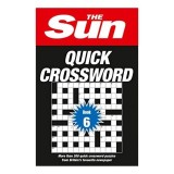 Sun Quick Crossword Book 6, colectie puzzle-uri rapide, antrenament mental, provocari zilnice, carte exercitii
