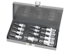 Set chei tubulare Torx PROLINE, o&Aring;&pound;el crom-vanadium, 12 buc.