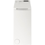 Masina de spalat rufe cu incarcare verticala Whirlpool TDLR6040SEU/N, 6 kg, 1000 RPM, Clasa C, Tehnologia Al 6-lea Simt, Display Digital, Alb