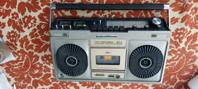 RADIOCASETOFON CROWN STEREO MODEL CSC-622 SWS MADE IN JAPAN , NU FUNCTIONEAZA . foto