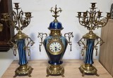 Ceas de semineu cu pendul Japy Freres - 3 piese
