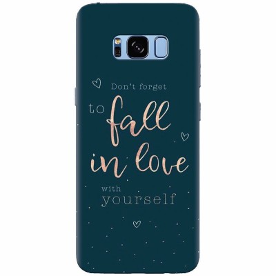 Husa silicon pentru Samsung S8, Fall In Love foto