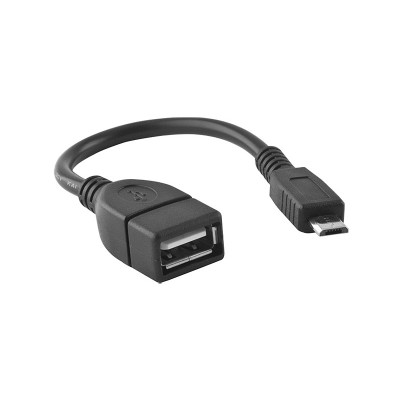 Adaptor OTG microUSB-USB Forever foto