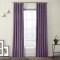 Draperie din catifea cu rejansa din bumbac tip fagure, Madison, 200x260 cm, densitate 700 g/ml, Mauve, 1 buc