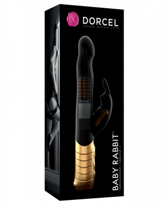 Vibrator DORCEL Rabbit Gold, 7 Vibratii, 3 Rotatii foto