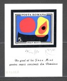 Romania.1970 Pictura:J.Miro-Bl. ZR.391