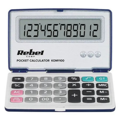 Calculator De Buzunar 12 Digiti Pc-50 Rebel foto