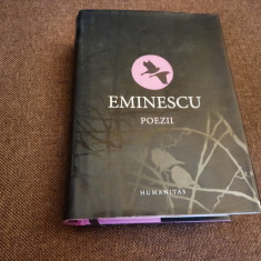 MIHAI EMINESCU - POEZII EDITIE DE LUX,CARTONATA,HUMANITAS RF20/0