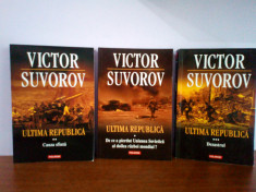 Victor Suvorov - Ultima Republica (3 vol.) foto