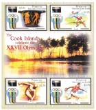 PENRHYN 2000 - Jocurile Olimpice de la Sydney, Australia /colita MNH