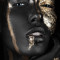 Tablou canvas Make-up auriu 7, 40 x 60 cm