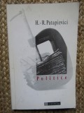 H R PATAPIEVICI - POLITICE
