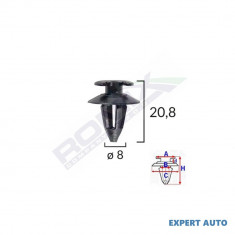 Clips tapiterie pentru audi/bmw/seat/vw 8x20.8mm - negru set 10 buc UNIVERSAL Universal #6