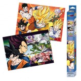 Cumpara ieftin Set 2 postere - Dragon Ball - Saiyans, 52 X 38 cm | AbyStyle