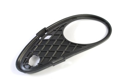 Grila bara fata Mercedes Clasa C (W203) 05.2000-2003 ( fara Coupe) , Dreapta, 2038850623, 500327-2 cu locas pentru proiectoare foto