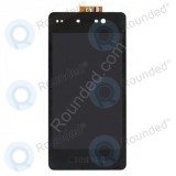 Display LCD Blackberry 10 Dev Alpha cu digitizer (negru) (versiunea 34202-003)