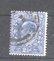 Great Britain 1902 King Edward VII, Mi.107B, perf. 15:14, used AM.076 foto