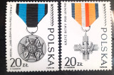 Polonia 1988 medali serie 2v.nestampilata