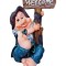 Statueta decorativa, Pitic Welcome, Multicolor, 40 cm, DVF4023P