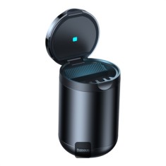 SCRUMIERA auto Baseus Premium, material aluminiu, usor de curatat, negru "C20464700111-00" - 6932172648206