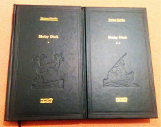 Moby Dick 2 Vol. Colectia Adevarul 100 Nr. 50 si 51 - Herman Melville foto