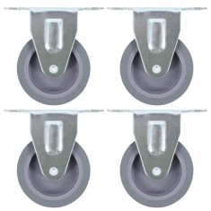 vidaXL Roți fixe, 8 buc., 75 mm 277826