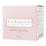 Absorbante din bumbac organic, Normal, 12 bucati, Enroush