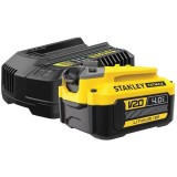 Stanley SFMCB14M1 - Set 1 acumulator si incarcator Li-Ion 18 V 4 Ah