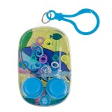 Jucărie Apă Breloc, Dinozaur Portocaliu &amp; Delfin Bleu, Dimensiuni 5x3x7.5cm, Plastic, Oem
