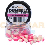 Critic Echilibrat Hook Baits Dumbell Wafters, Squid &amp; Pruna, 6mm, 15ml