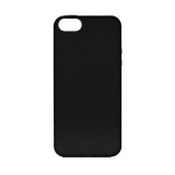 Husa Silicon Negru iPhone 5/5S - Protectie Flexibila, Decupaje Precise