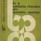 CONSTANTIN AVADANEI - DE LA MATEMATICA ELEMENTARA SPRE MATEMATICA SUPERIOARA