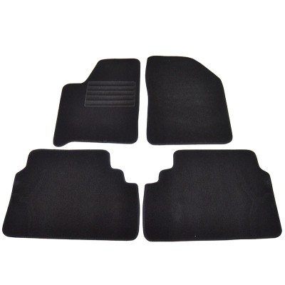 Covorase mocheta Renault Scenic 1 1996-2003 Negre, set de 4 bucati foto