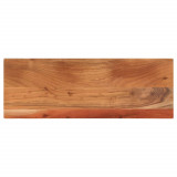 Blat masa 90x40x2,5 cm lemn solid dreptunghiular de acacia GartenMobel Dekor