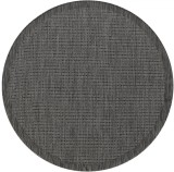 Cumpara ieftin Covor rotund Giza Negru 120x120 cm