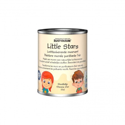 Vopsea lavabila, Rust-Oleum, Little Stars, Golden Locks, Crem, 125 ml foto