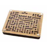 Cumpara ieftin Jucarie model labirint din lemn, tip arcade, Gonga&reg; Maro