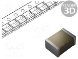 Condensator ceramic MLCC 2,2nF 1kV C0G (NP0) &plusmn;5% SMD 1812 KEMET
