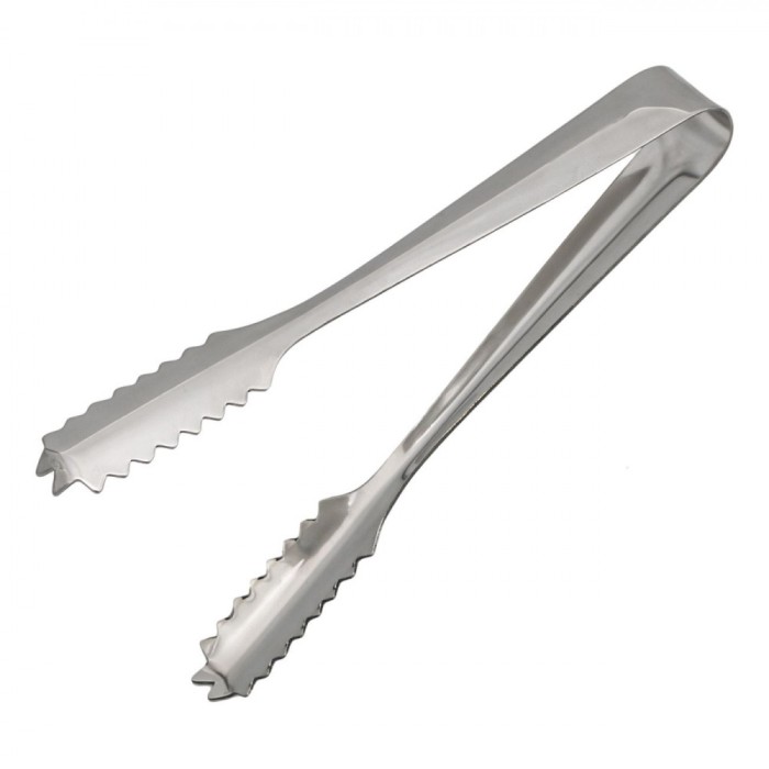 Clește Metalic pentru Gheață, 16 cm, Argintiu