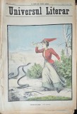 Revista Universul Literar nr.35/1898 pe coperta Atacata de serpi