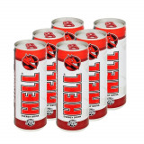 Cumpara ieftin Bax 24 Energizante Hell Energy Drink Red Grappe, 250 ml, Energizant Hell Energy Drink, Bauturi Non-Alcoolice, Hell Energy Drink Energizante, Doze de E