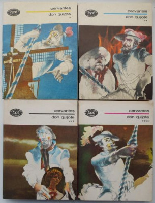 Don Quijote (4 volume) &amp;ndash; Miguel de Cervantes foto