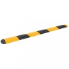 VidaXL Prag limitator de viteză, galben&amp;negru, 323x32,5x4 cm, cauciuc 3157047