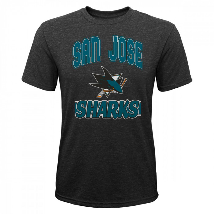 San Jose Sharks tricou de copii All Time Great Ss Triblend - Dětsk&eacute; XL (14 - 16 let)