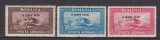 ROMANIA 1930 LP 84 C.RAIU FILIGRAN VERTICAL POSTA AERIANA CU SUPRATIPAR 8 IUNIE 1930 SERIE STARE MNH