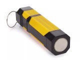 Lampa de lucru Velleman EWL6, LED COB, cu suport magnetic, 50/120 lumeni, ABS+Cauciuc, Galben/Negru