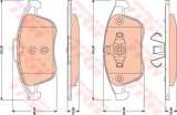 Set placute frana,frana disc RENAULT MEGANE III Grandtour (KZ0/1) (2008 - 2016) TRW GDB1790