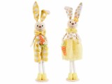 Cumpara ieftin Set 2 figurine Iepurasi Paste textil 5x29 cm