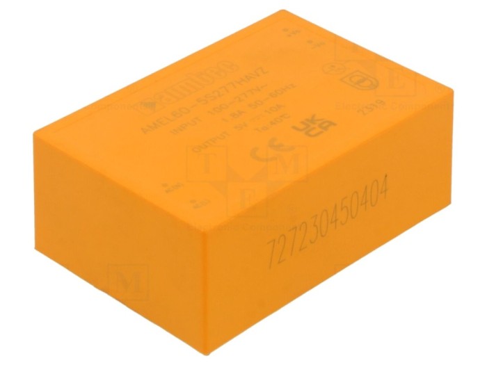 Convertor AC/DC 50W 5V 10A THT