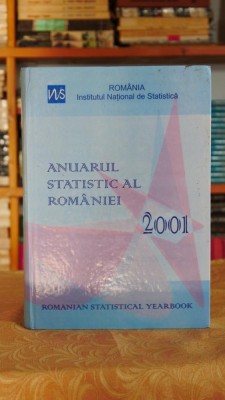 Anuarul statistic al Romaniei - 2001 foto